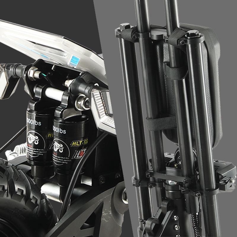 Suspensions-of-Teewing-Z4-8000W-Dual-Motor-Electric-Scooter-for-adults