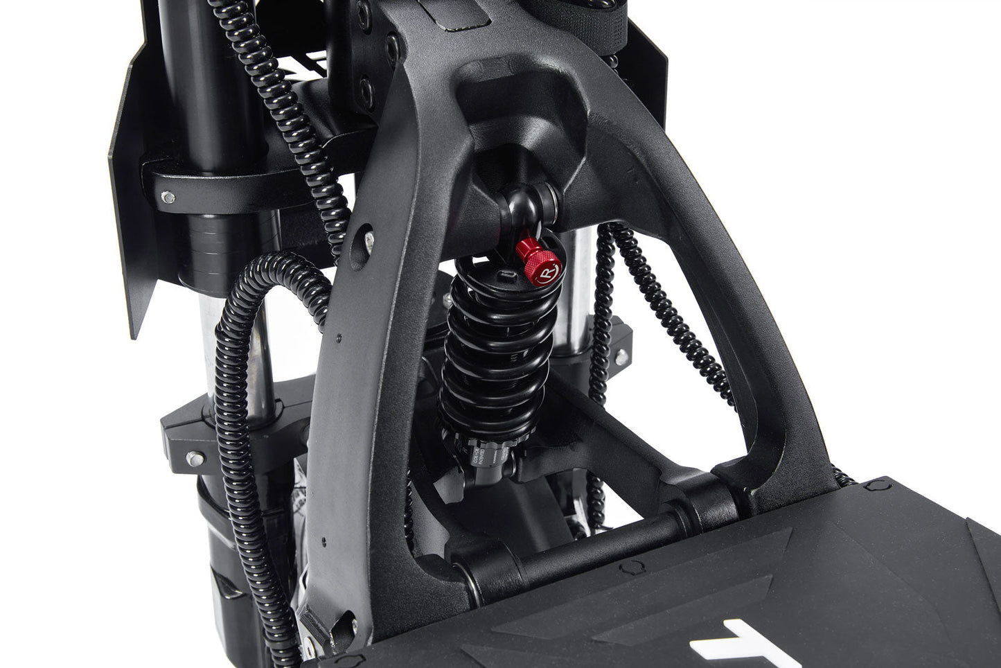 Front-Suspension-of-Teewing-Mars-Fastest-Electric-Scooter