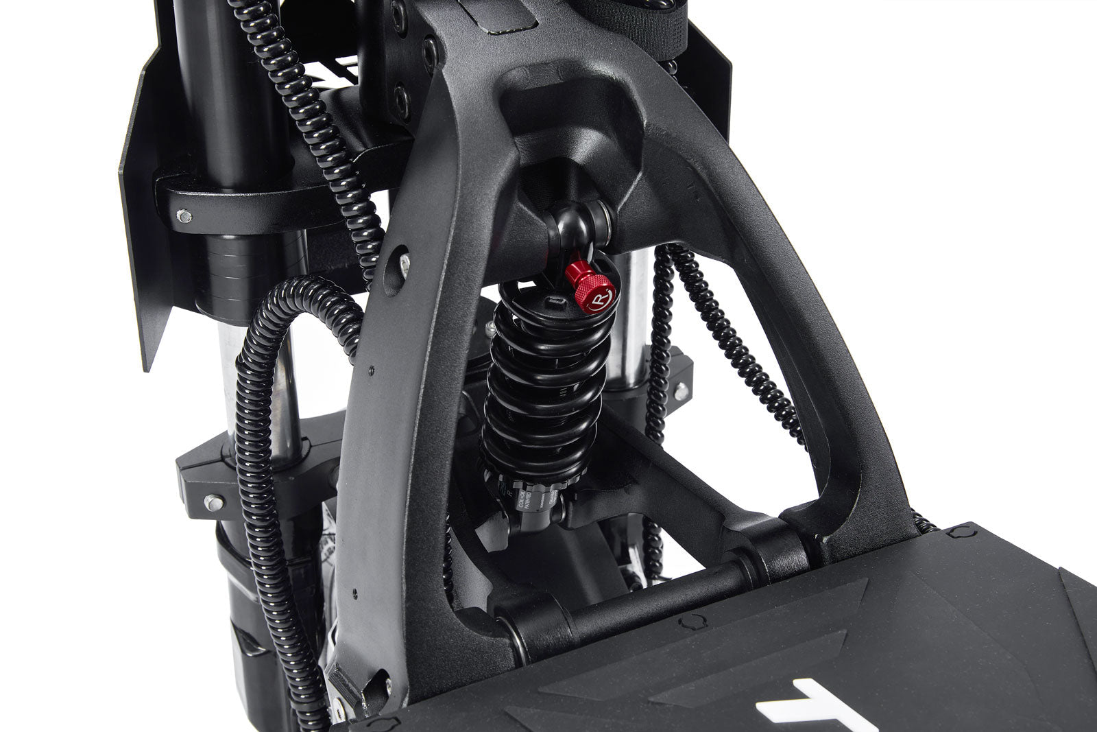 Front-Suspension-of-Teewing-Mars-Fastest-Electric-Scooter