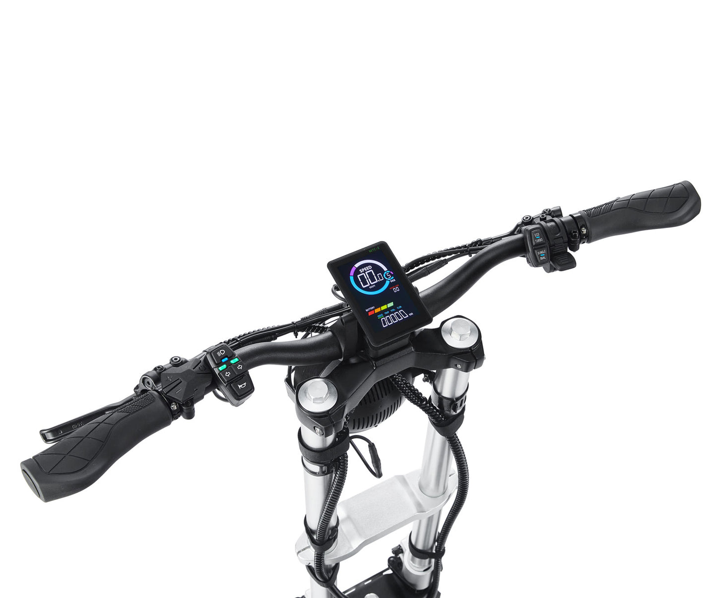 LCD display of Teewing-Mars-6000W-Foldable-Electric-Scooter-Silver