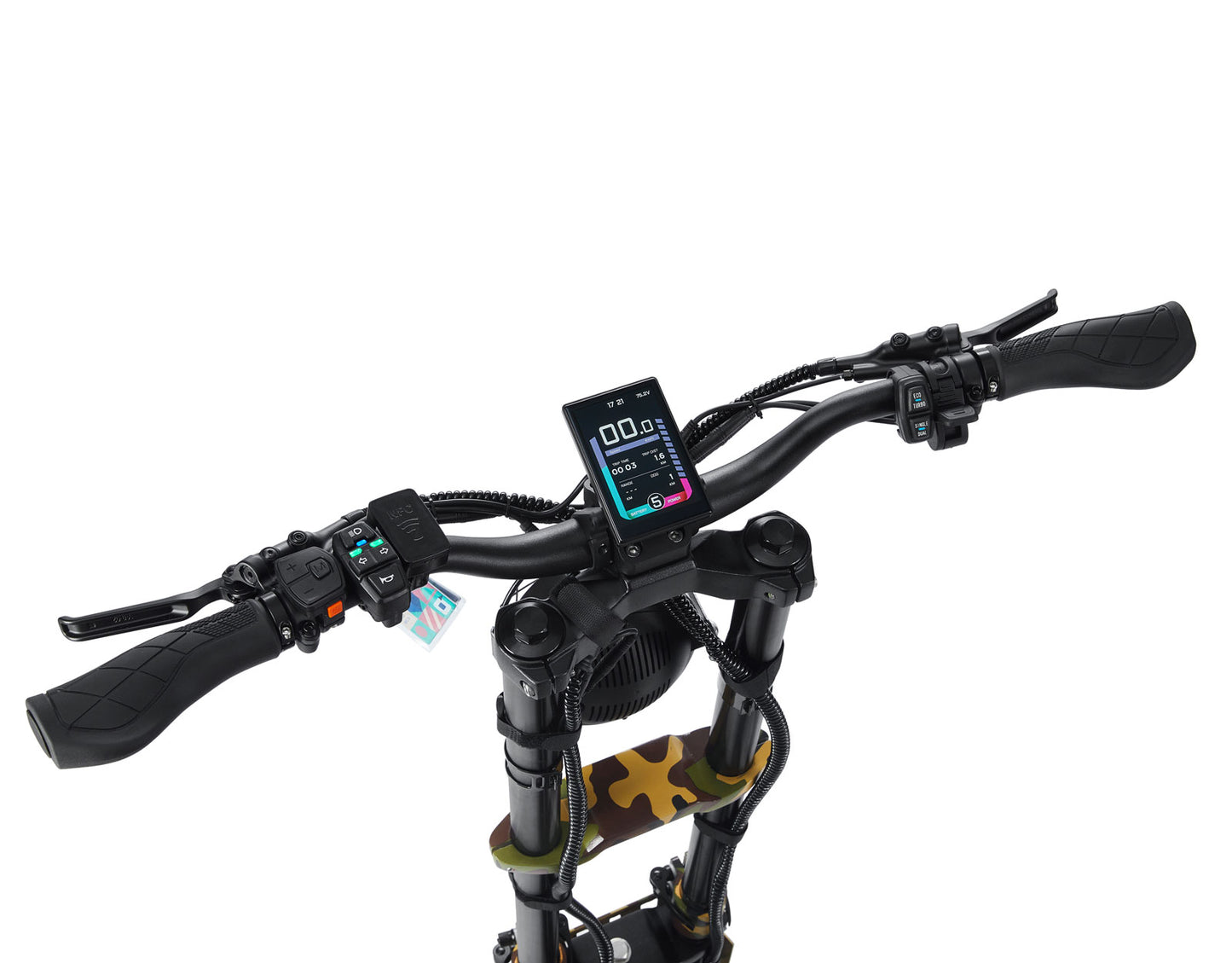 Control Console of Teewing Mars XTR 10000W racing electric scooters