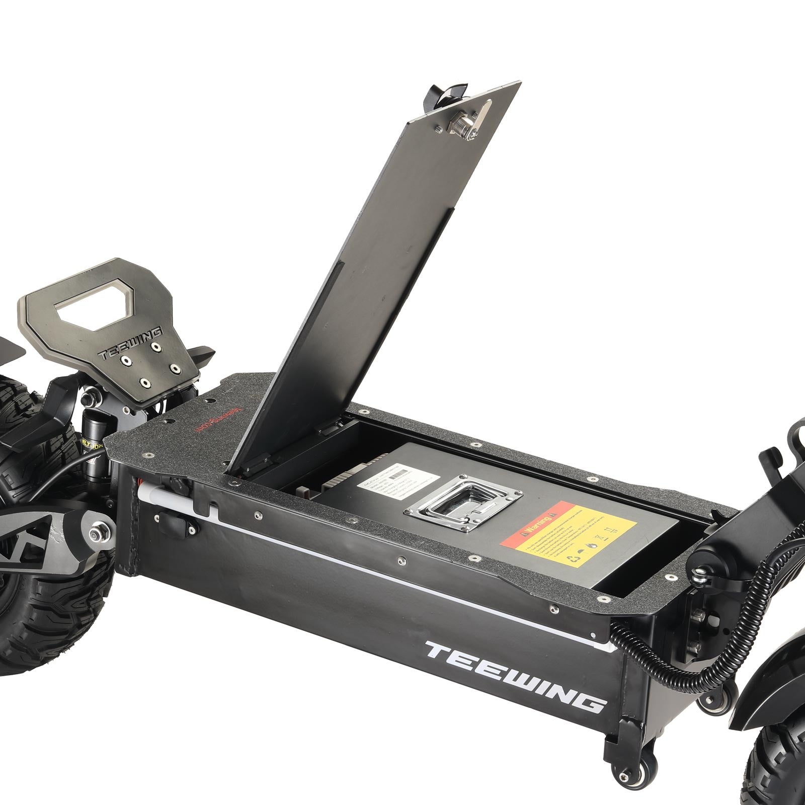 removable li-ion battery of TEEWING-Z4-Pro-8000W-13inch-Electric-Scooter
