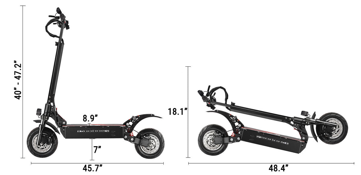 Geometry-of-Q7-Pro-3200W-Electric-Scooters