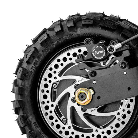 Hydraulic Disc Brakes of Teewing X4 e scooters