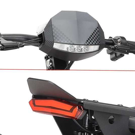 Teewing GT4 front and rear LED lights