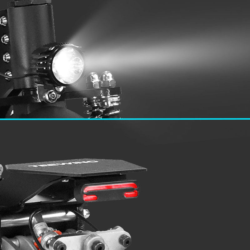 LED Lights of Teewing T3 electric there wheel scooters