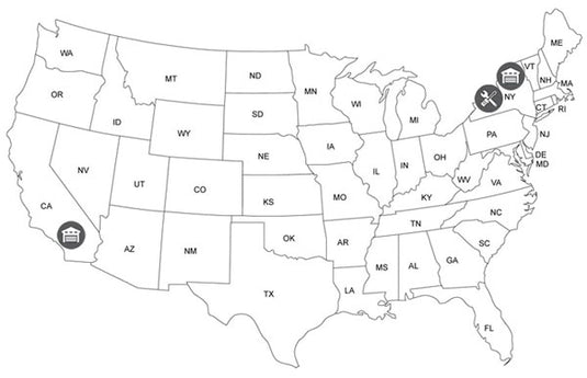 Shipping warehouse map