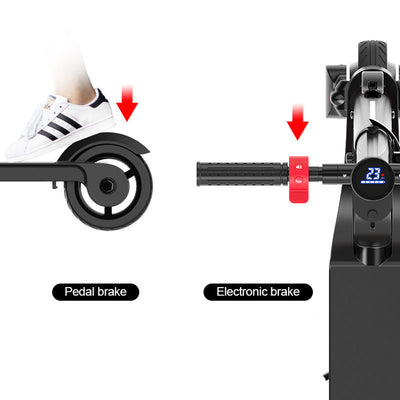 Teewing X6 dual braking system
