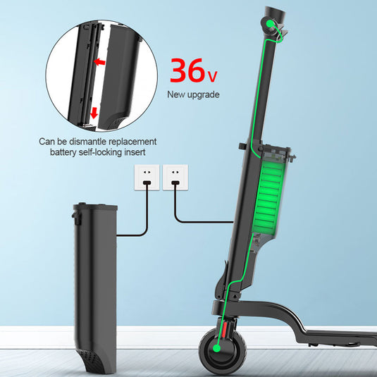 Teewing X6 removable battery