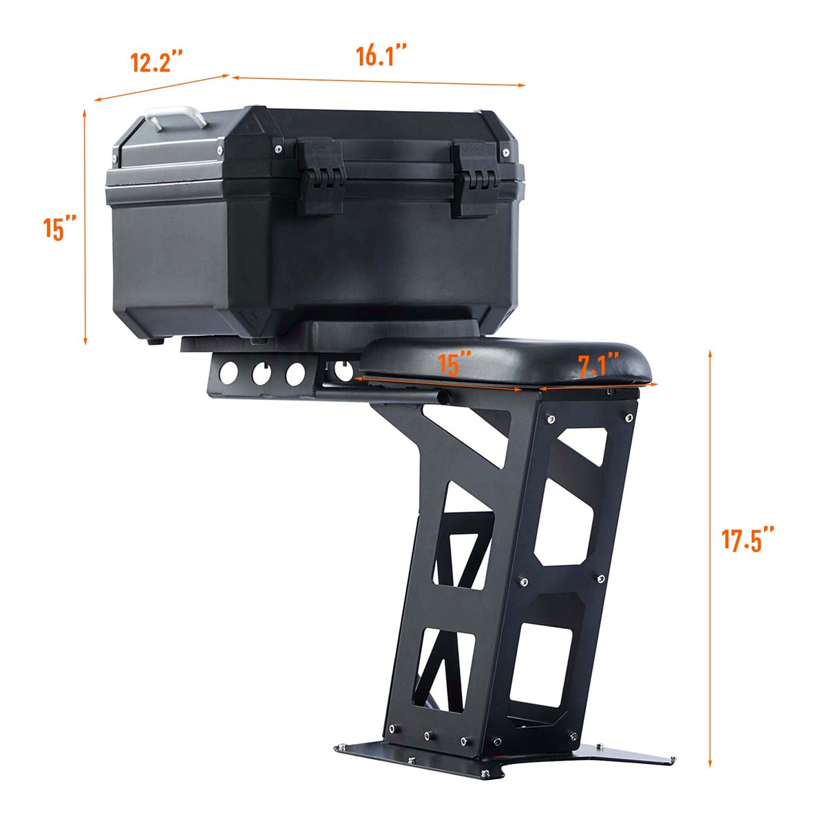 Dimension-of-Teewing-Mars-electric-scooter-seat-with-tailbox