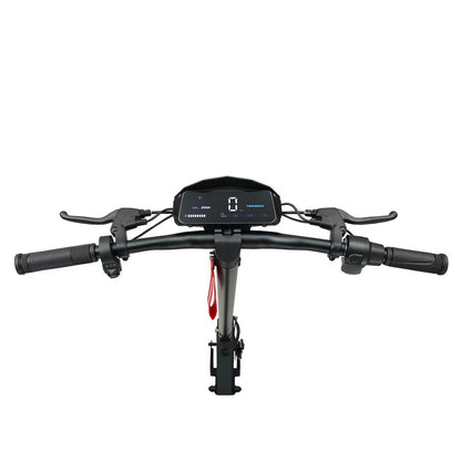 Touchscreen LED Display of TEEWING GT2 Foldable Electric Scooter