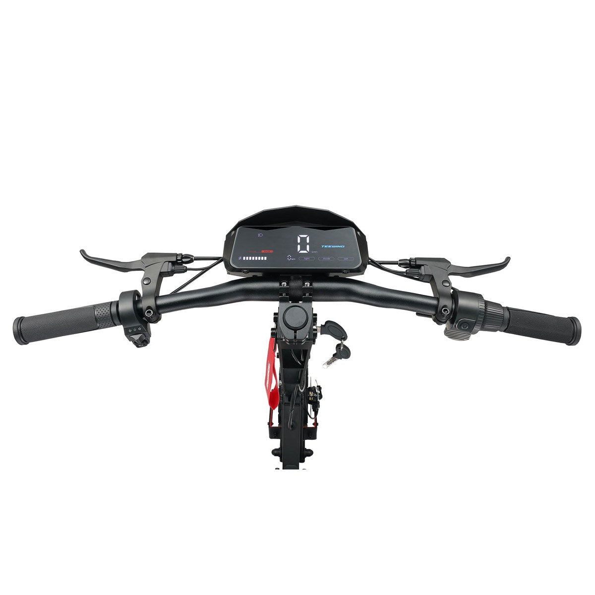 Touchscreen-LED-Display-of-TEEWING-GT4-Foldable-Electric-Scooter