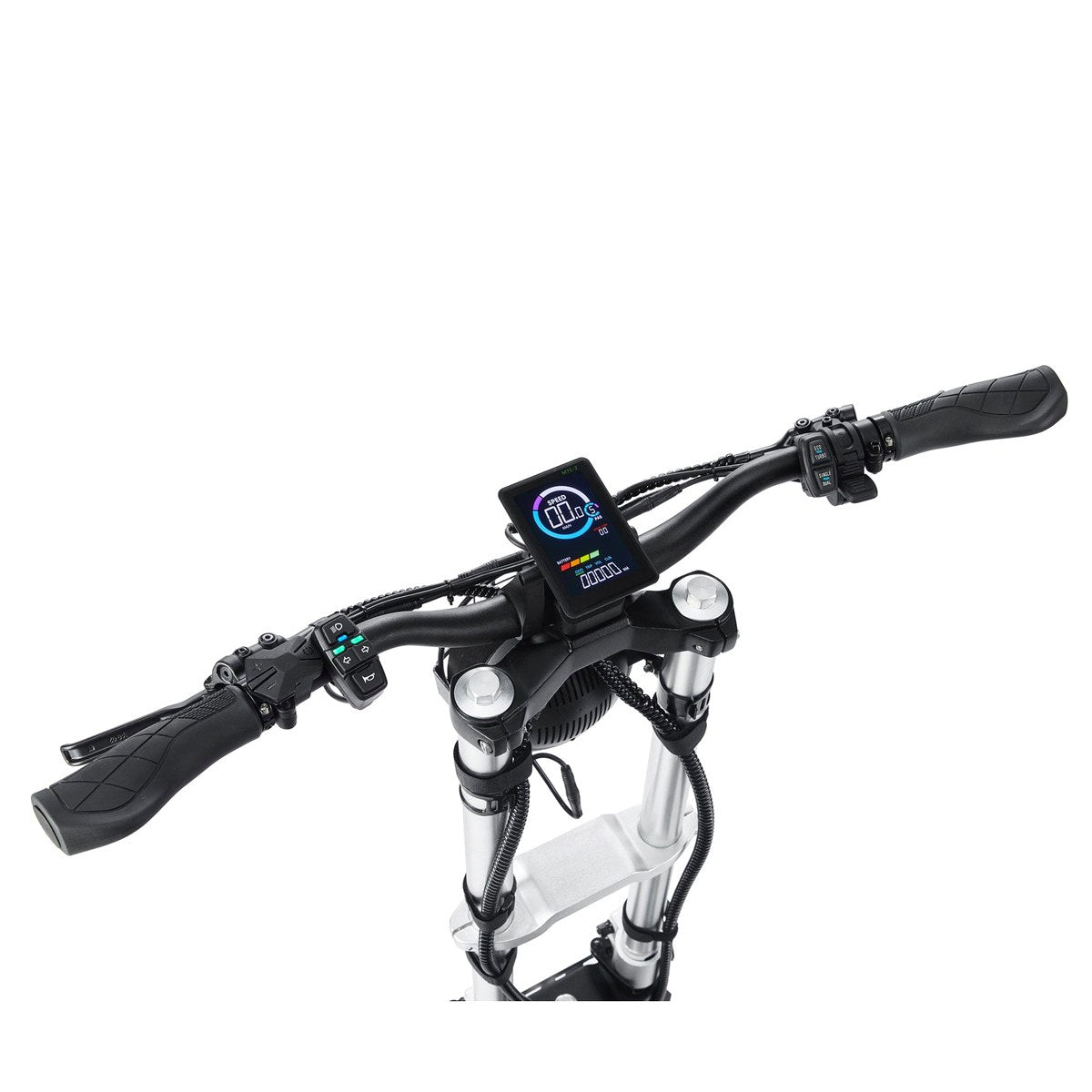 LCD display of Teewing-Mars-6000W-Foldable-Electric-Scooter-Silver