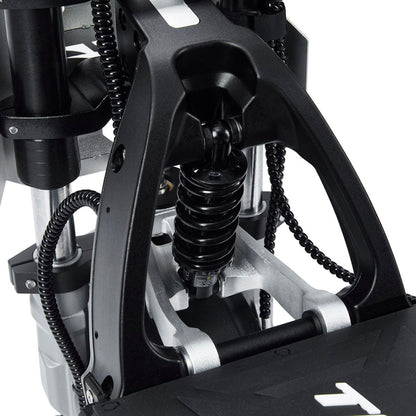 Telelever Suspension system of Teewing-Mars-Electric-Scooter-Silver