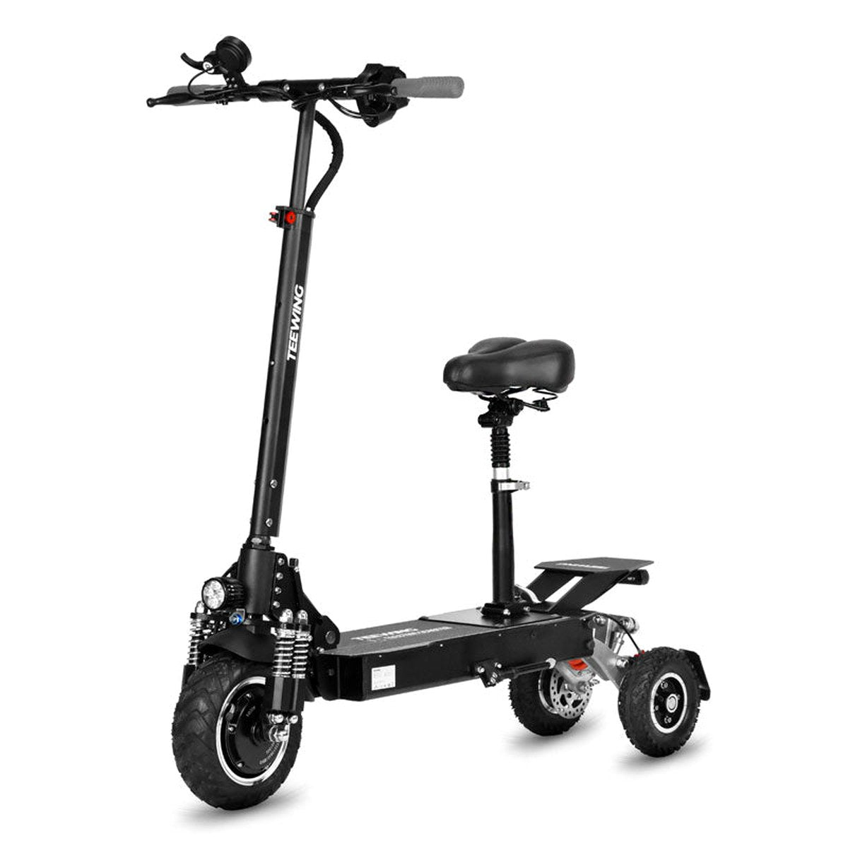 TEEWING T3 1000W Electric Three Wheel Scooter for Adults with Seat
