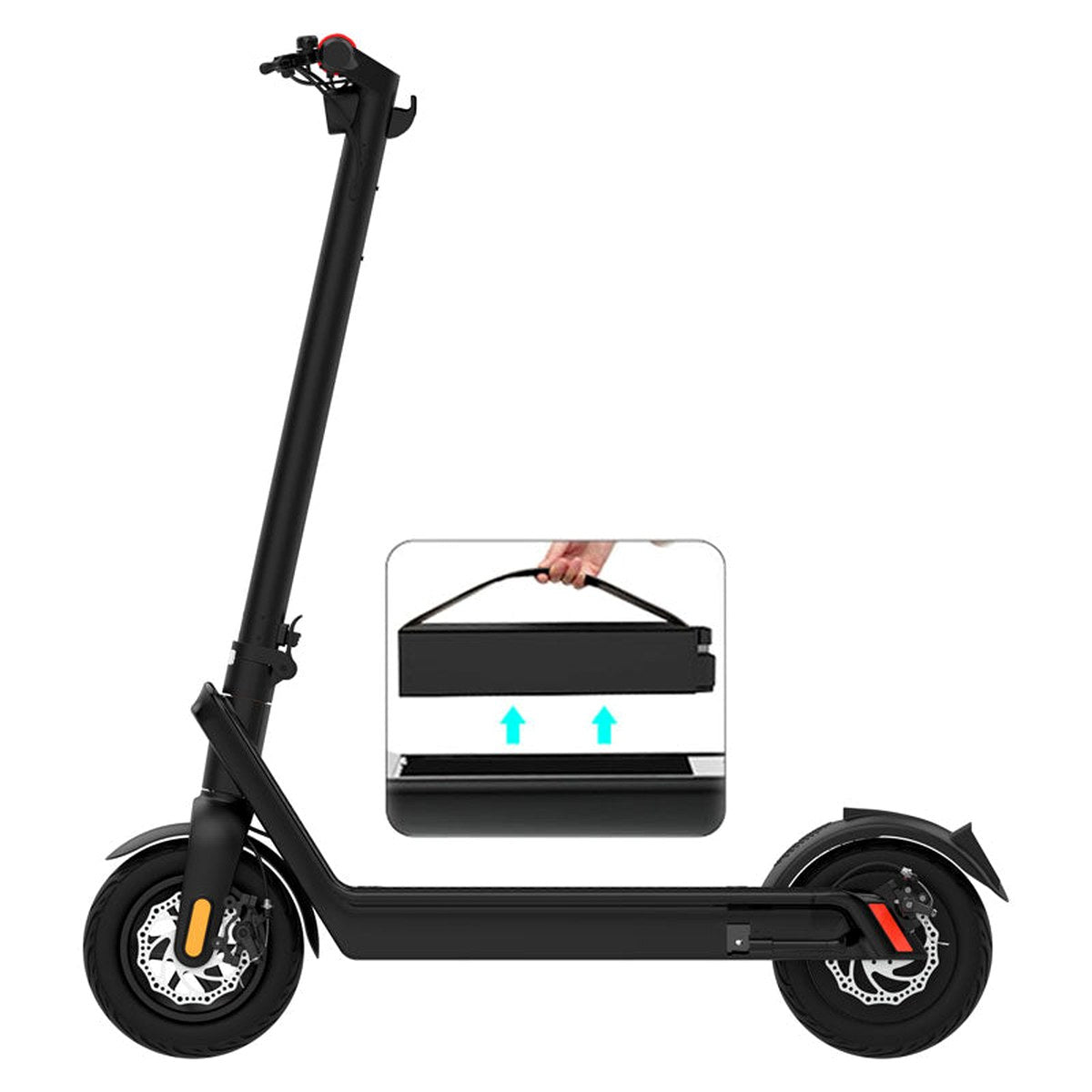 TEEWING X9 ProMax 1100W Electric Scooter with 45Miles Range