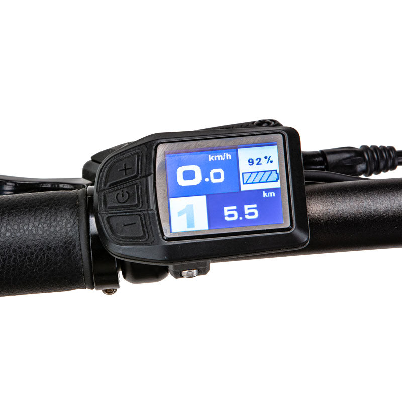 LCD Display of Teewing T20 Carbon Fiber Electric Folding Bike black