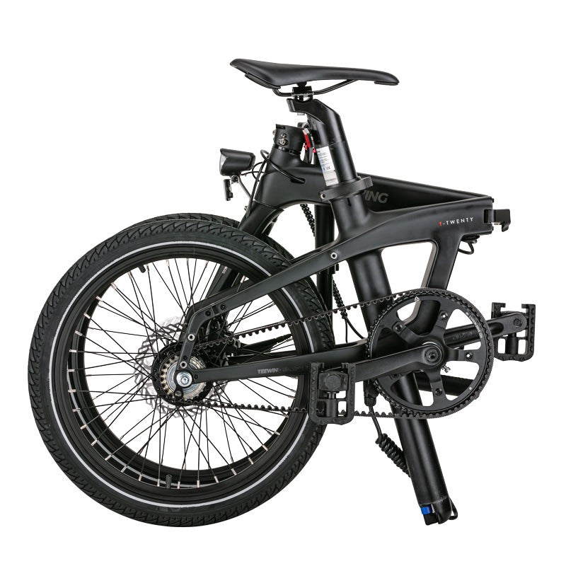 carbon fiber electric bicycle Teewing T20 Carbon Fiber Electric Folding Bike – TEEWING